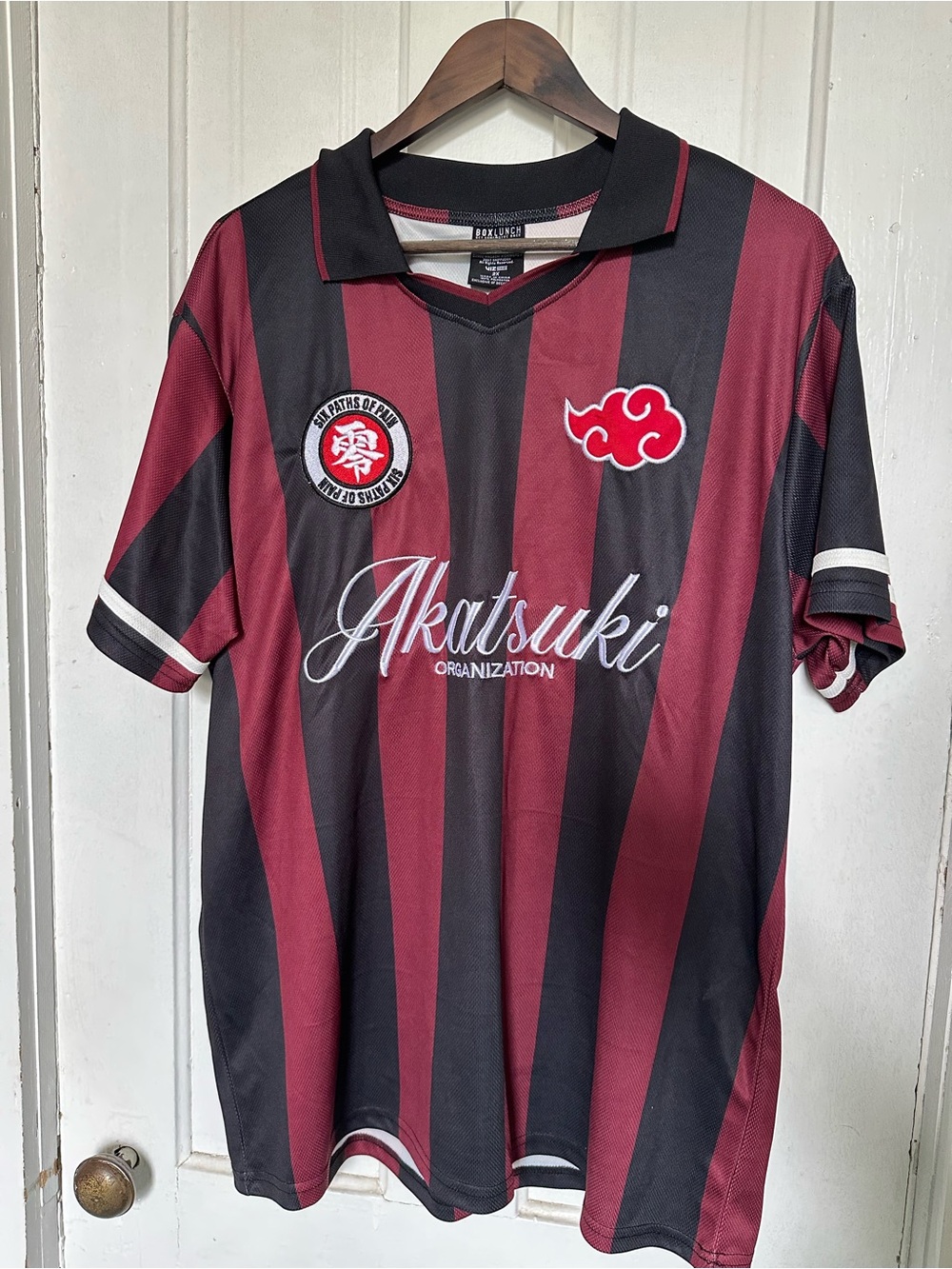 Naruto Shippuden Akatsuki Soccer Jersey